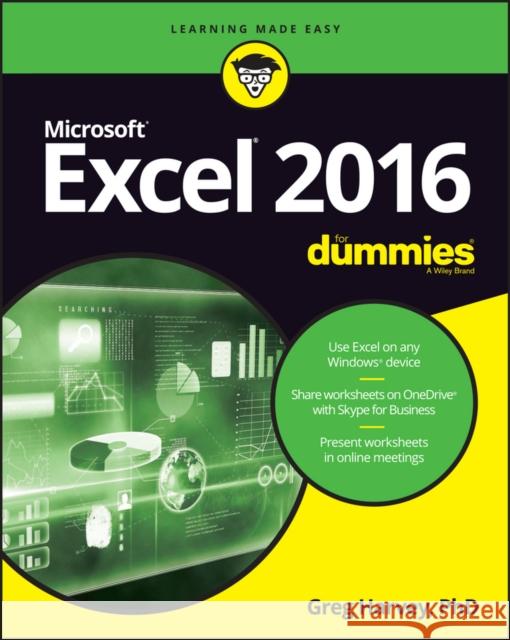 Excel 2016 For Dummies Greg Harvey 9781119293439 Wiley - książka