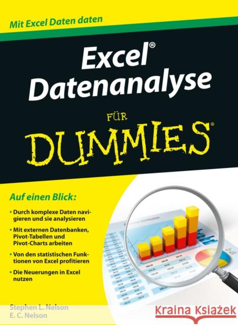 Excel Datenanalyse für Dummies : Mit Excel Daten daten Stephen L. Nelson E. C. Nelson  9783527712540 Wiley-VCH Verlag GmbH - książka