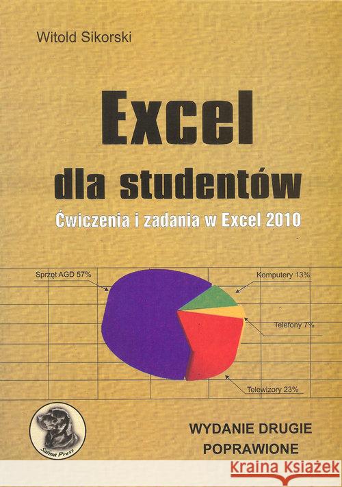 Excel dla studentów Sikorski Witold 9788393793471 Witkom - książka