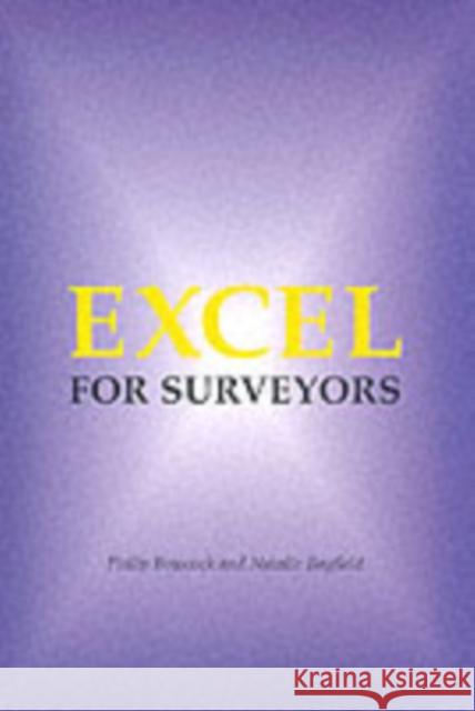 Excel for Surveyors Philip Bowcock 9780728203327  - książka