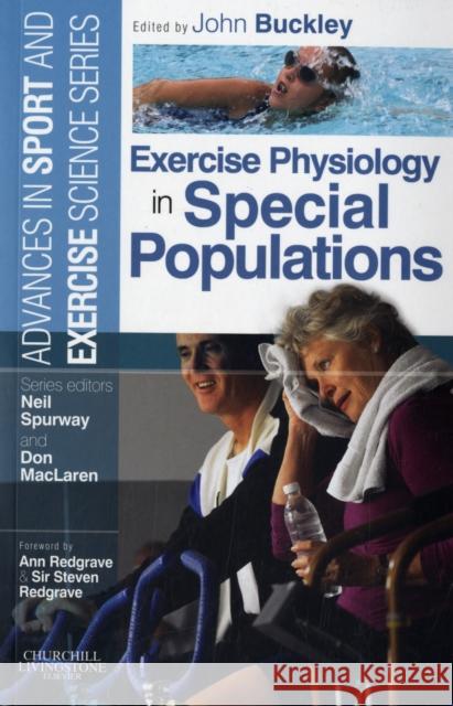 Exercise Physiology in Special Populations Buckley, John P. 9780443103438 Churchill Livingstone - książka