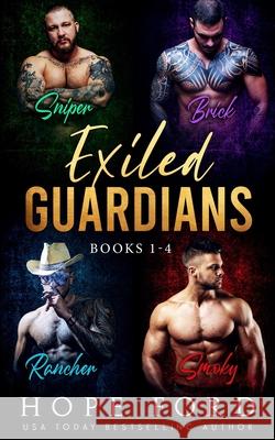 Exiled Guardians: Books 1-4 Hope Ford 9798518682139 Independently Published - książka
