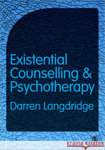 Existential Counselling and Psychotherapy Darren Langdridge 9781849207690  - książka