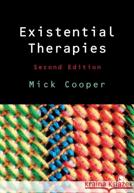 Existential Therapies Mick Cooper 9781446201299 Sage Publications Ltd - książka