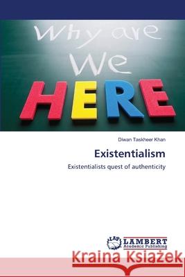 Existentialism Diwan Taskhee 9783659127328 LAP Lambert Academic Publishing - książka