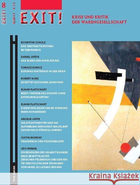 EXIT! 8 Scholz, Roswitha, Späth, Daniel, Konicz, Tomasz 9783895023224 Horlemann - książka