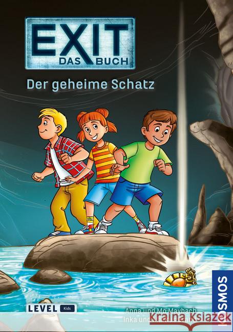 EXIT - Das Buch - Der geheime Schatz : Level: Kids  9783440166635 Kosmos (Franckh-Kosmos) - książka