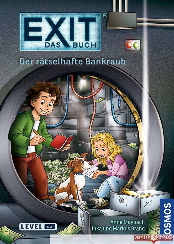 EXIT® - Das Buch: Der rätselhafte Bankraub Brand, Inka, Maybach, Anna, Brand, Markus 9783440171318 Kosmos (Franckh-Kosmos) - książka
