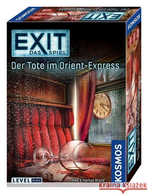 Exit - Das Spiel, Der Tote im Orient-Express (Spiel) Brand, Inka, Brand, Markus 4002051694029 Kosmos Spiele - książka