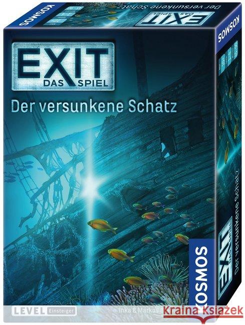 Exit - Das Spiel, Der versunkene Schatz (Spiel) Brand, Inka, Brand, Markus 4002051694050 Kosmos Spiele - książka