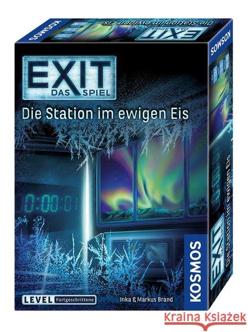 Exit - Das Spiel, Die Station im ewigen Eis (Spiel) : Mit App Brand, Inka, Brand, Markus 4002051692865 Kosmos Spiele - książka