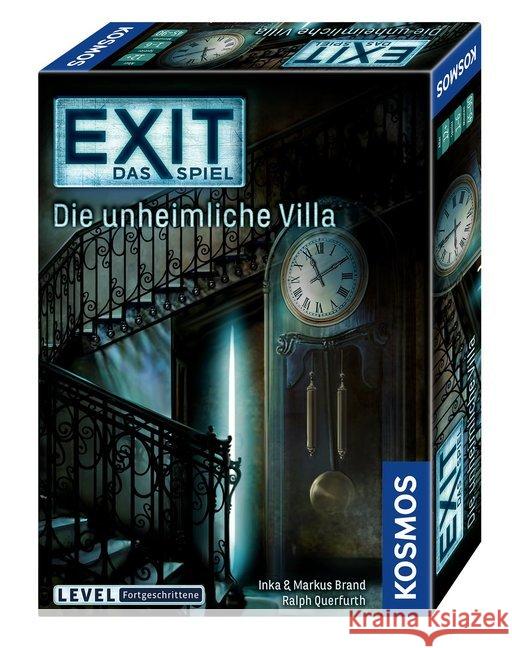 Exit - Das Spiel, Die unheimliche Villa (Spiel) Brand, Inka, Brand, Markus, Querfurth, Ralph 4002051694036 Kosmos Spiele - książka