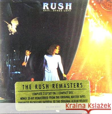 Exit...Stage Left Rush Rush 0731453463226 Island - książka