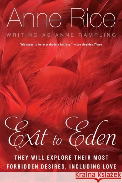 Exit to Eden Anne Rampling Anne Rice 9780061233494 Avon Red - książka