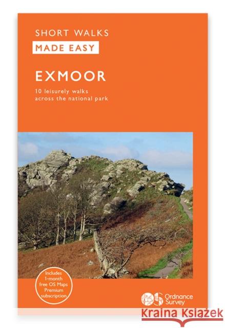 Exmoor  9780319092811 Ordnance Survey - książka