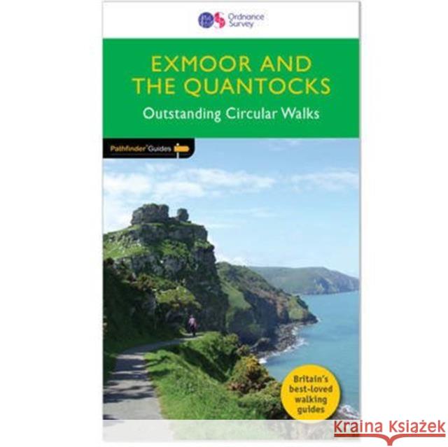 Exmoor & the Quantocks Sue Viccars 9780319090114 Ordnance Survey - książka