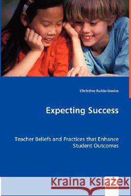 Expecting Success Christine Rubie-Davies 9783836496797 VDM Verlag - książka