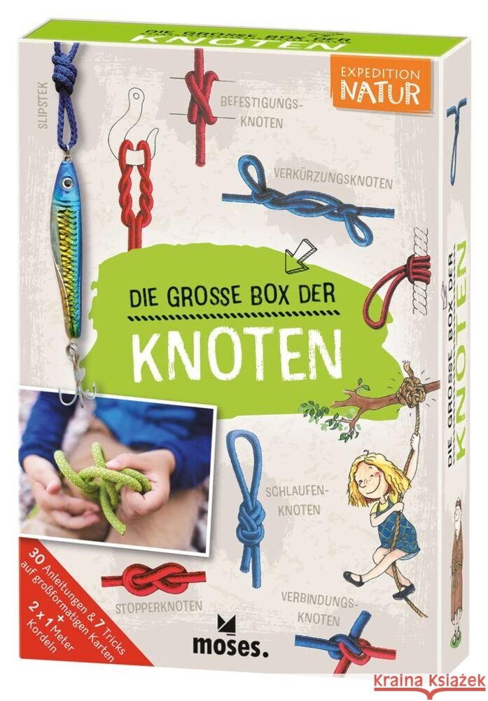 Expedition Natur Die große Box der Knoten Kessel, Carola von 9783964552525 moses. Verlag - książka