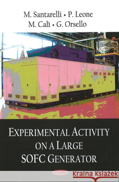 Experimental Activity on a Large SOFC Generator M Santarelli, P Leone, M Calì, G Orsello 9781604567434 Nova Science Publishers Inc - książka