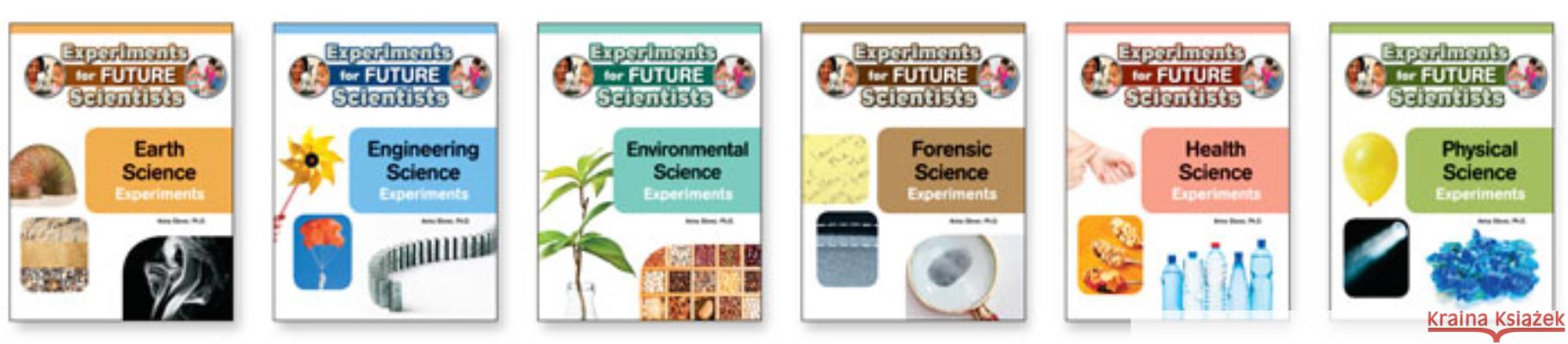 Experiments for Future Scientists Set Aviva Ebner 9780791099650 Chelsea House Publications - książka
