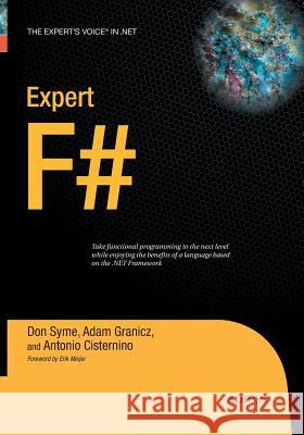 Expert F# Don Syme Adam Granicz Antonio Cisternino 9781484220375 Apress - książka