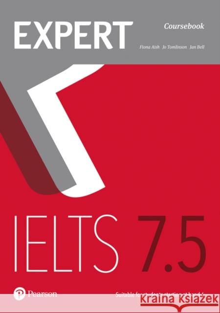 Expert IELTS 7.5 Coursebook Jo Tomlinson 9781292125114 Pearson Education Limited - książka