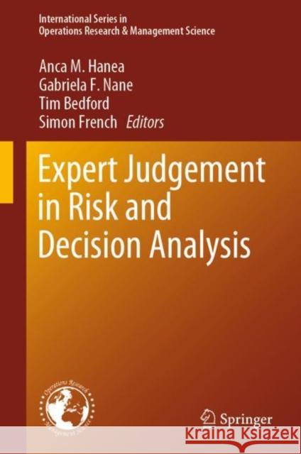Expert Judgement in Risk and Decision Analysis Hanea, Anca M. 9783030464738 Springer - książka