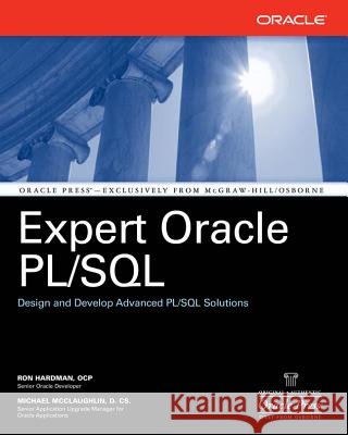 Expert Oracle Pl/SQL Ron Hardman 9780072261943  - książka