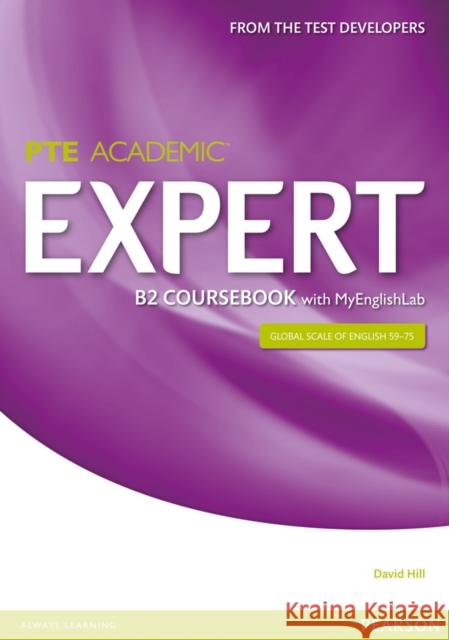 Expert Pearson Test of English Academic B2 Coursebook and MyEnglishLab Pack: Industrial Ecology David Hill 9781447962038 Pearson Education ESL - książka