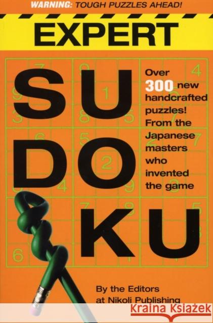 Expert Sudoku Nikoli Publishing 9780761158356 Workman Publishing - książka