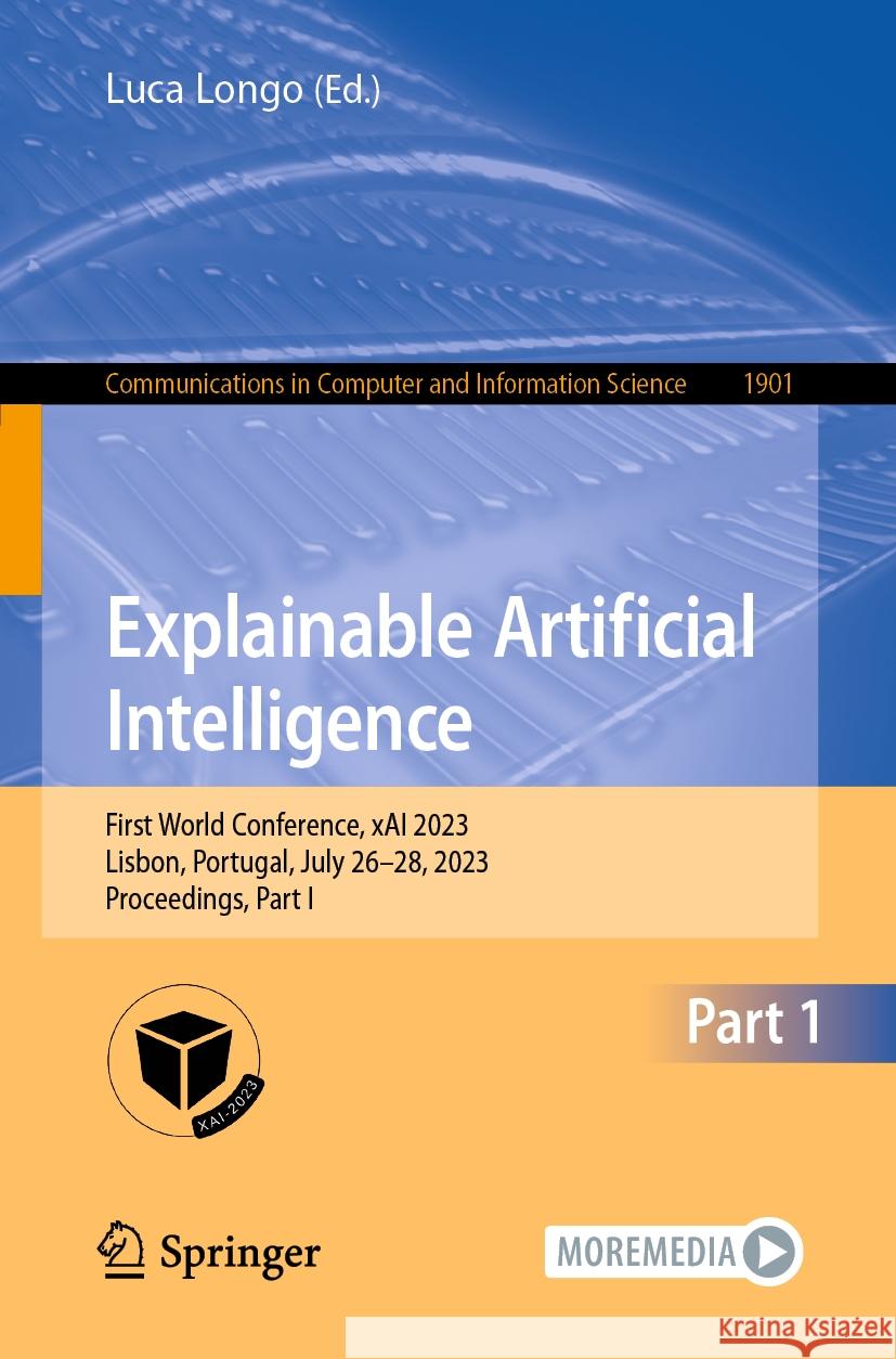 Explainable Artificial Intelligence  9783031440632 Springer Nature Switzerland - książka