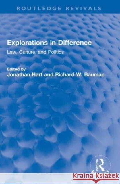 Explorations in Difference  9781032005522 Taylor & Francis Ltd - książka