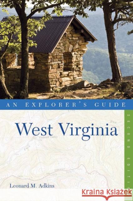Explorer's Guide West Virginia Leonard M. Adkins 9780881509472 Countryman Press - książka