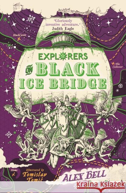 Explorers on Black Ice Bridge Alex Bell 9780571332588 Faber & Faber - książka