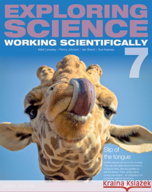 Exploring Science: Working Scientifically Student Book Year 7 Susan Kearsey 9781447959601 Pearson Education Limited - książka