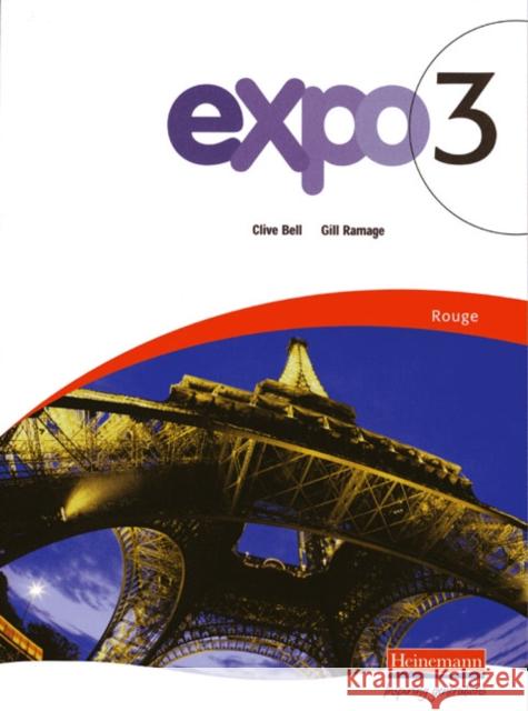 Expo 3 Rouge Pupil Book Jon Meier 9780435385934 Pearson Education Limited - książka