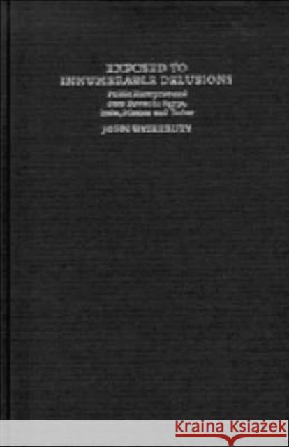 Exposed to Innumerable Delusions: Public Enterprise and State Power in Egypt, India, Mexico, and Turkey Waterbury, John 9780521434973 CAMBRIDGE UNIVERSITY PRESS - książka