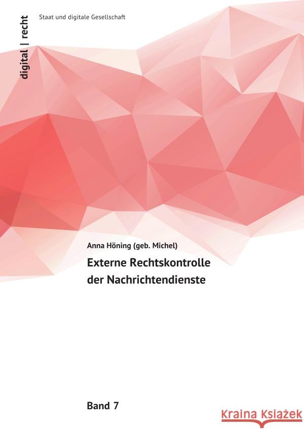 Externe Rechtskontrolle der Nachrichtendienste Höning (geb. Michel), Anna 9783759865076 epubli - książka