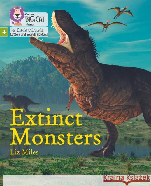 Extinct Monsters: Phase 4 Set 2  9780008504458 HarperCollins Publishers - książka