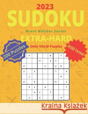 Extra-Hard Sudoku 2023 D Gowans   9798362423360 Independently Published - książka