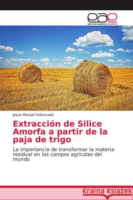Extracción de Silice Amorfa a partir de la paja de trigo : La importancia de transformar la materia residual en los campos agrícolas del mundo Valenzuela, Jesús Manuel 9786139409037 Editorial Académica Española - książka