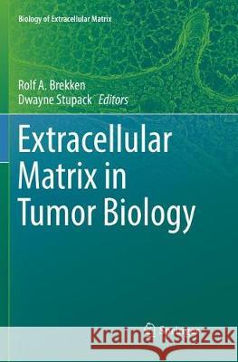 Extracellular Matrix in Tumor Biology Rolf A. Brekken Dwayne Stupack 9783319869568 Springer - książka