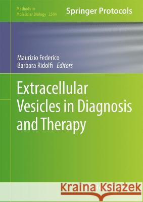 Extracellular Vesicles in Diagnosis and Therapy  9781071623404 Springer US - książka