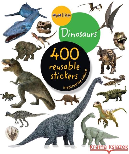 Eyelike Stickers: Dinosaurs   9780761174844 Workman Publishing - książka
