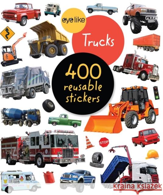 Eyelike Stickers: Trucks Workman Publishing 9781523506255 Workman Publishing - książka