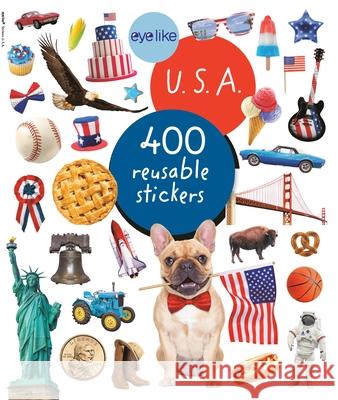 Eyelike Stickers: U.S.A. Workman Publishing 9781523533244 Workman Kids - książka