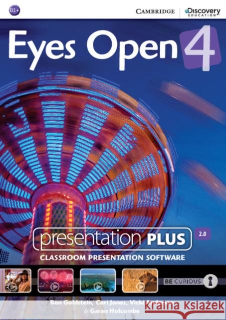 Eyes Open Level 4 Presentation Plus DVD-ROM Ben Goldstein, Ceri Jones, Vicki Anderson, Garan Holcombe 9781107490529 Cambridge University Press - książka