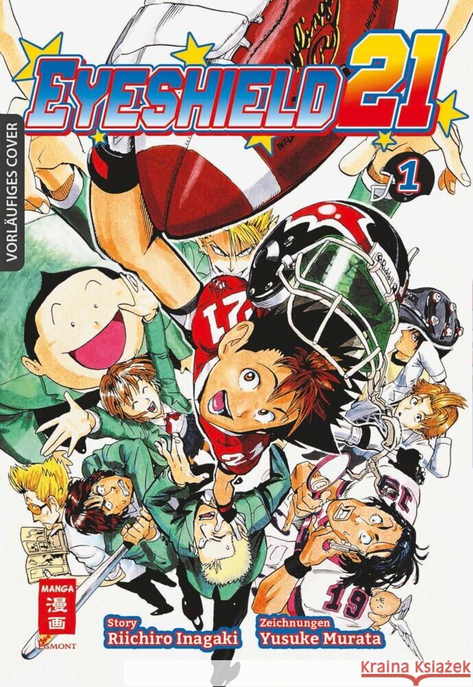 Eyeshield 21 01 Inagaki, Riichiro, Murata, Yuusuke 9783755502074 Egmont Manga - książka