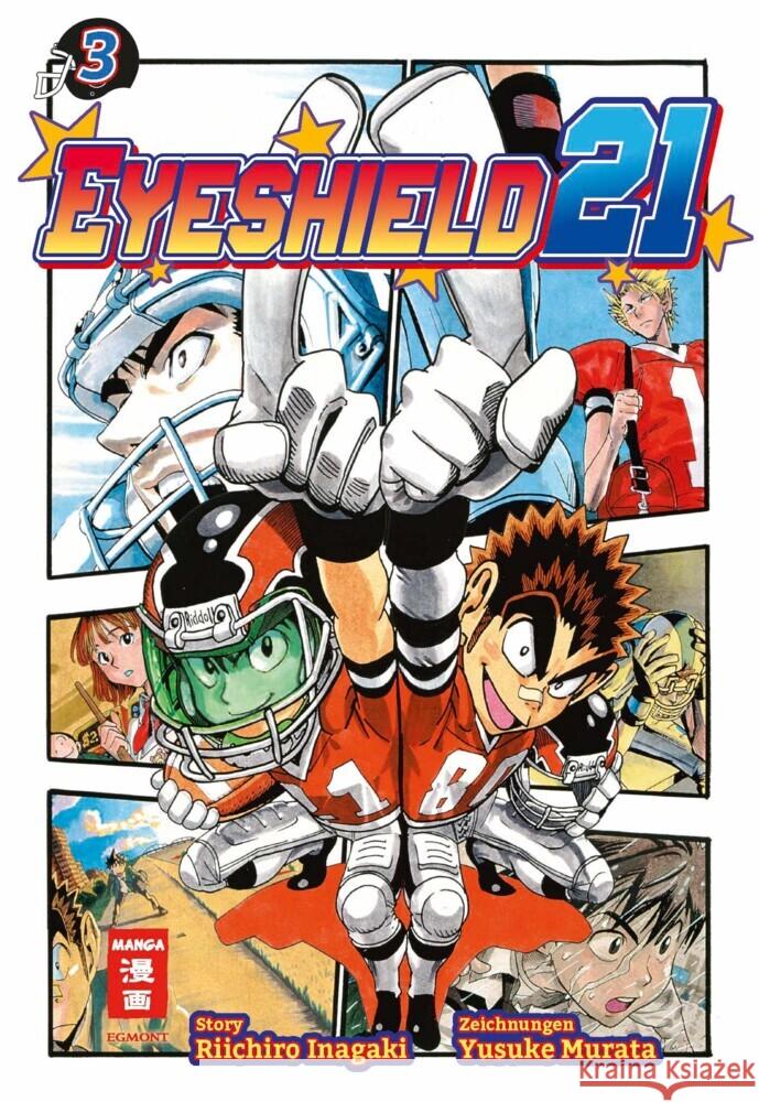 Eyeshield 21 03 Inagaki, Riichiro, Murata, Yuusuke 9783755502098 Egmont Manga - książka