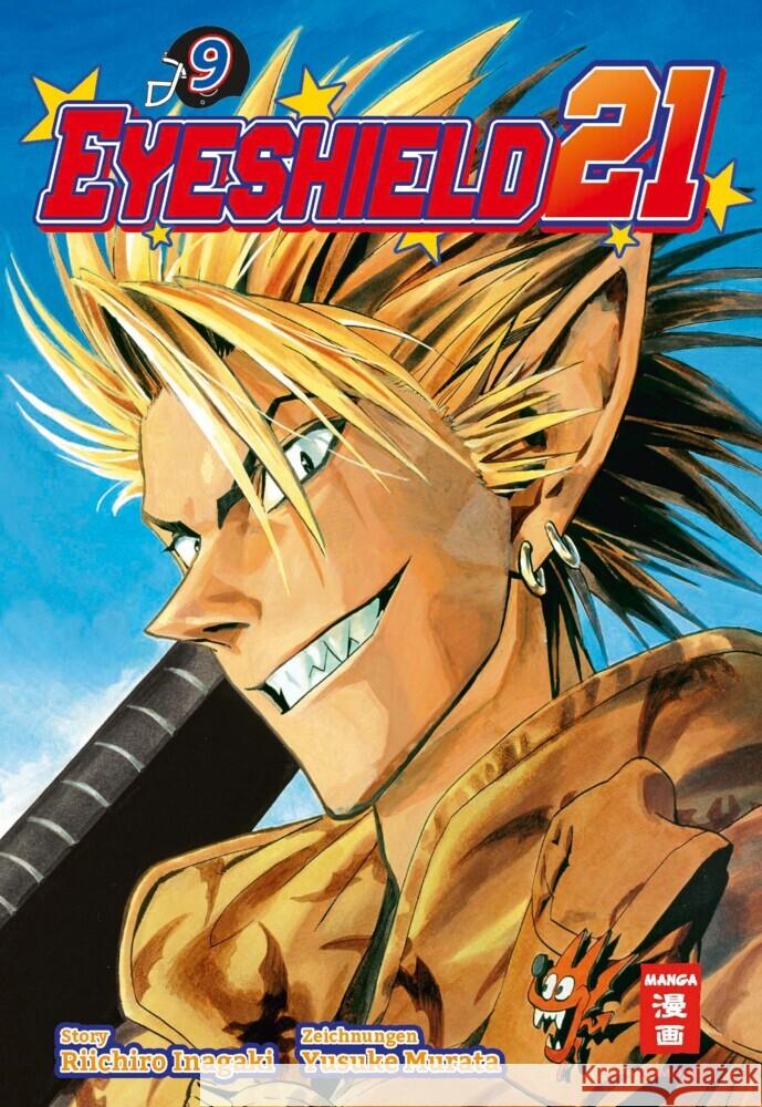 Eyeshield 21 09 Inagaki, Riichiro, Murata, Yuusuke 9783755504221 Egmont Manga - książka